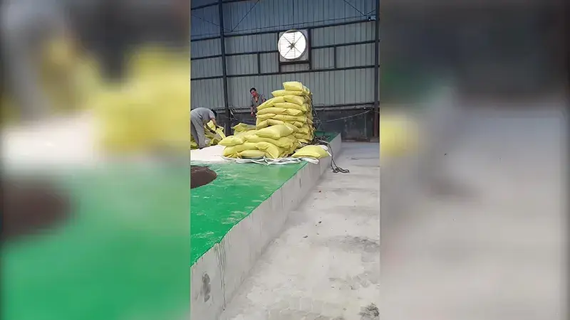 معمل خلط وإنتاج الأسمدة السائبة