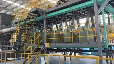 تم تركيب وتشغيل 12 خط للتحبيب بالضغط وإنتاج السماد المضغوط 